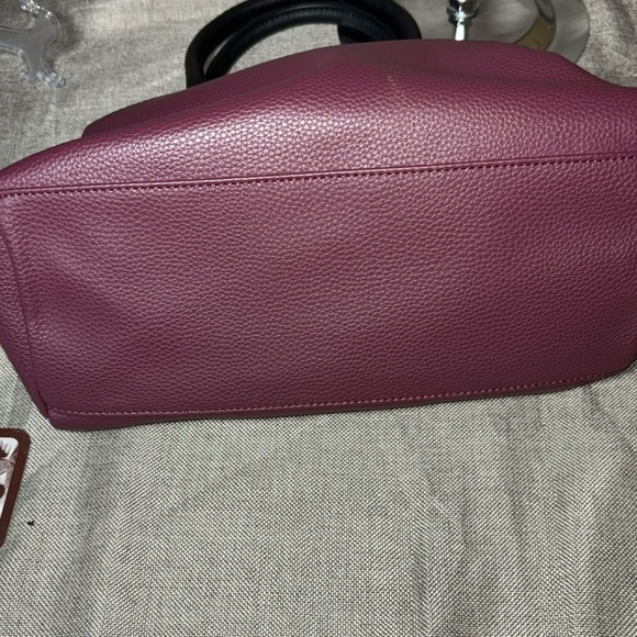 🔥SALE Nanette Lepore Lancaster Triple Section Satchel with bonus card case - Picture 9 of 11